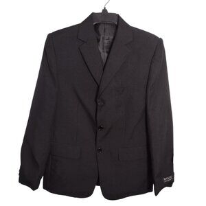 Bocaccio Uomo Boys Lined Blazer Jacket Sportcoat 18 Black Formal Pockets